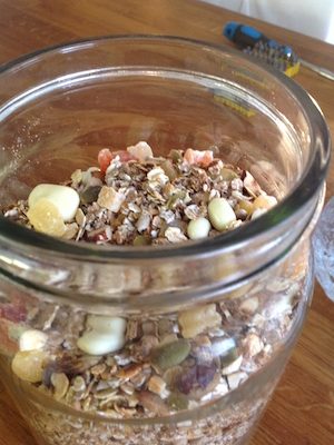 Hemmagjord musli/granola